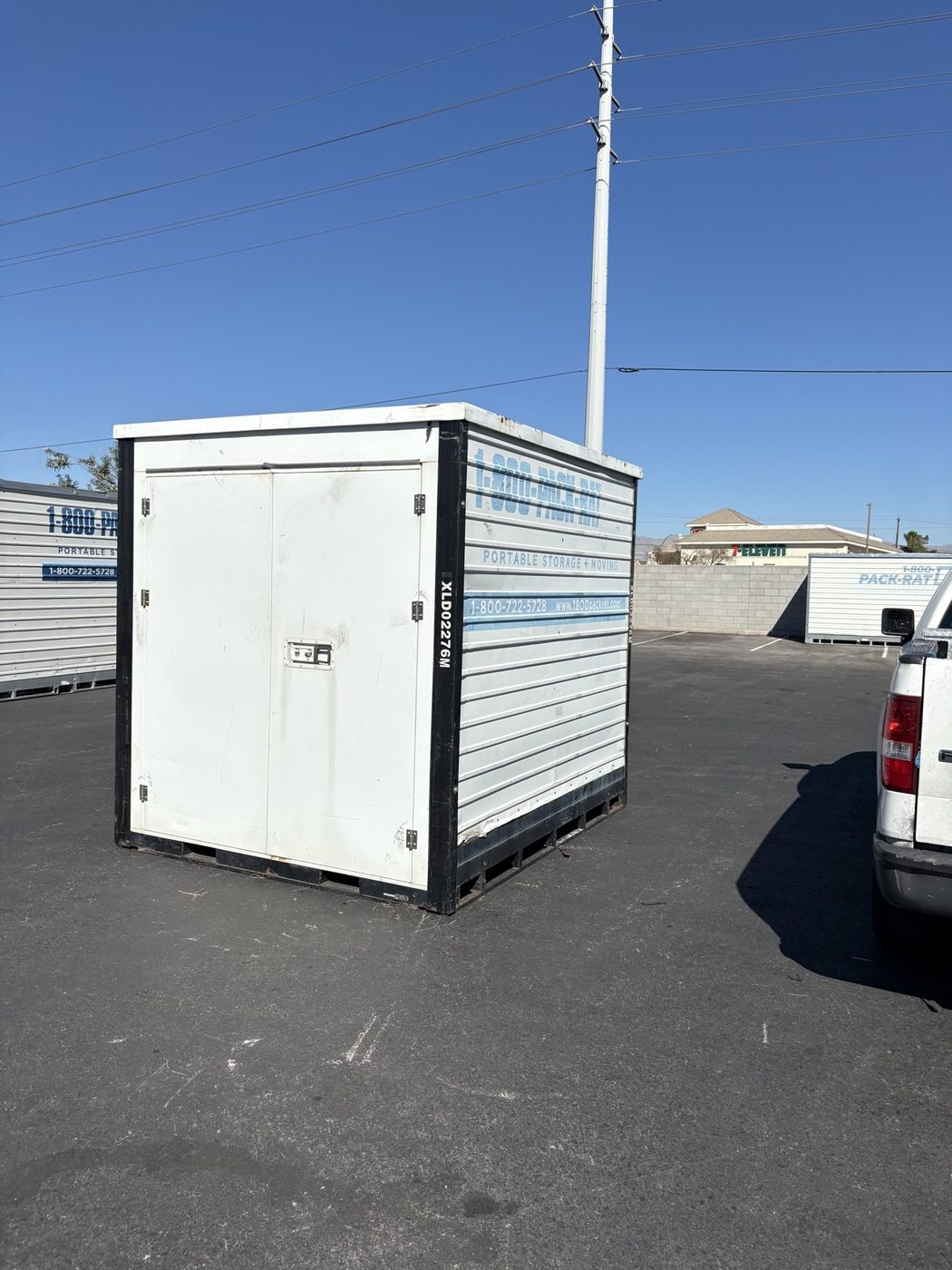 Closed PACK-RAT container